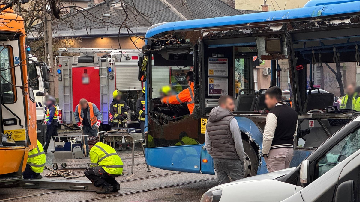 Ezért siklott ki egy villamos Zuglóban