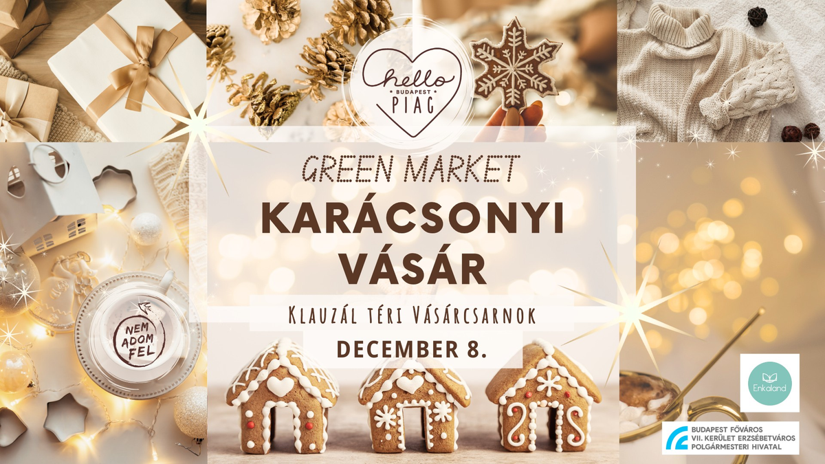 Green market karácsonyi vásár