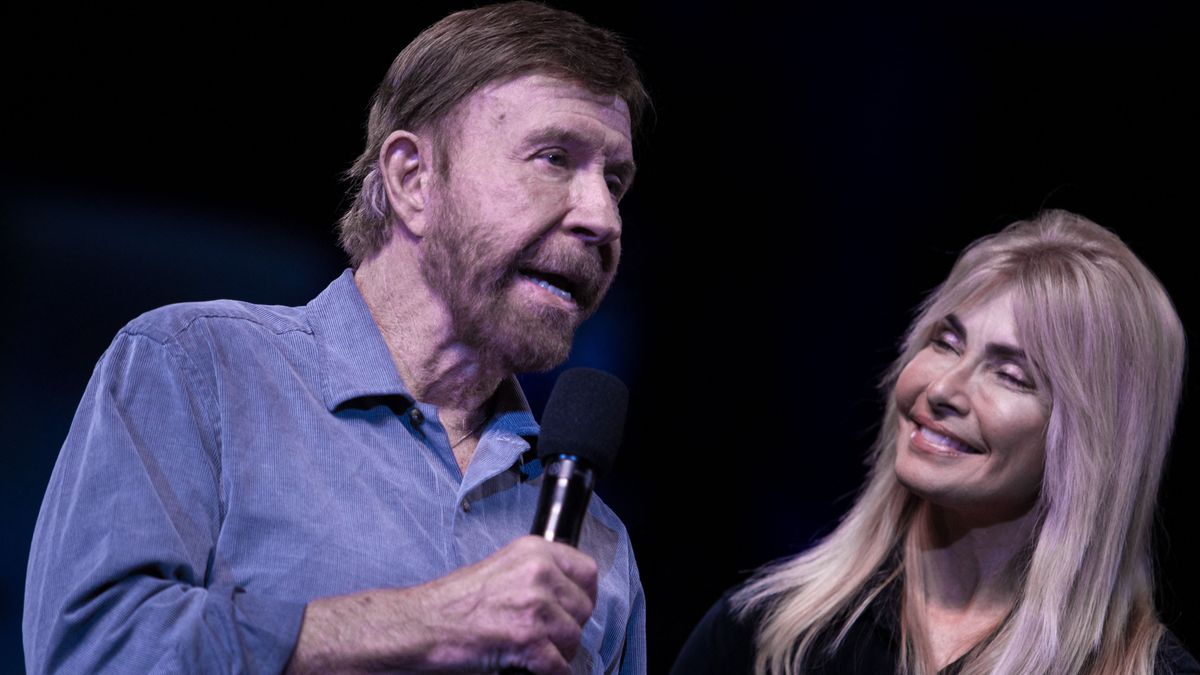 Chuck Norris's Presentation On Baptista Aid Charity Event In Budapest