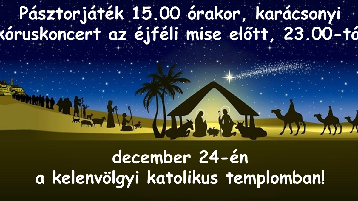 Karácsonyi pásztorjáték és kóruskoncert