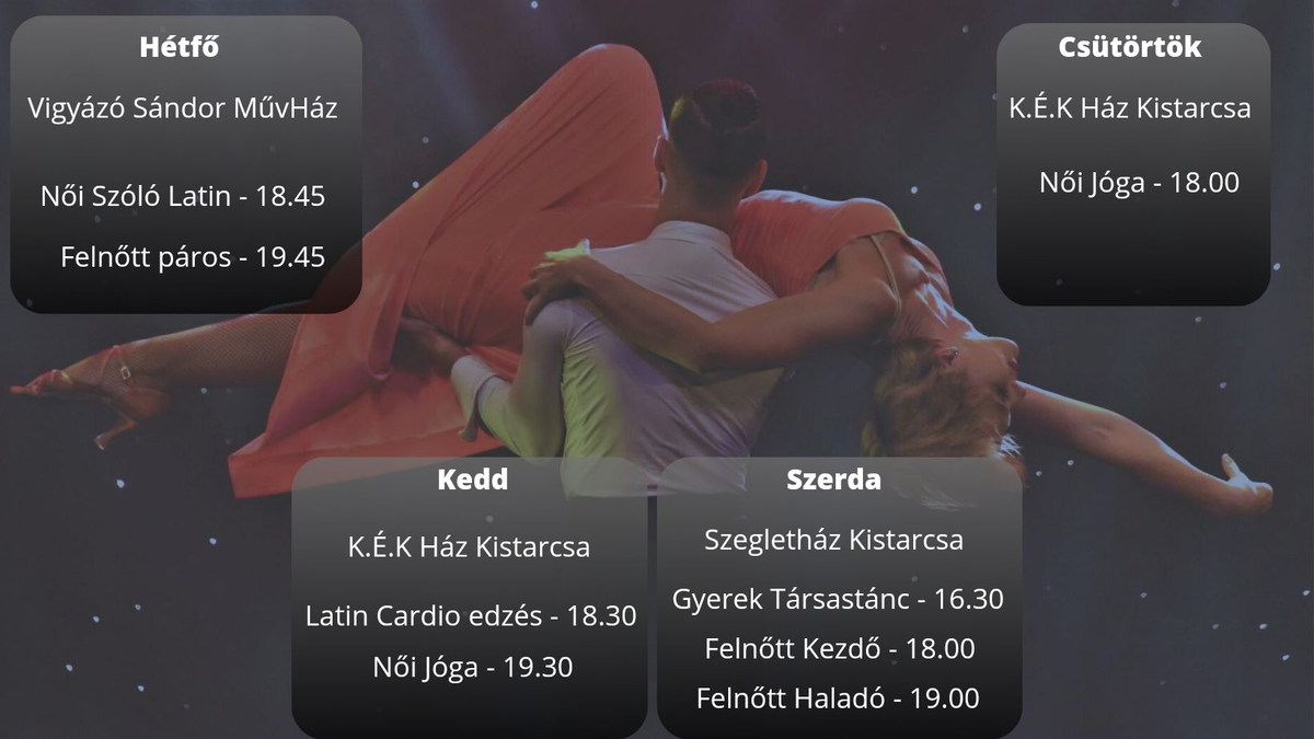 Kezdő felnőtt társastánc