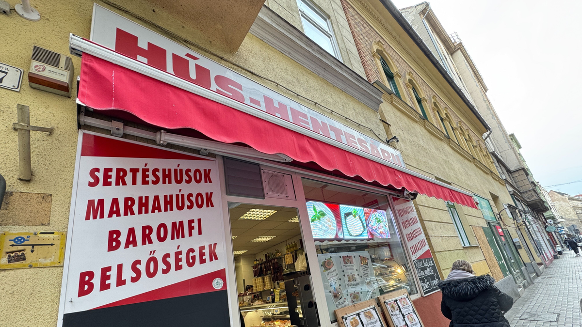 A dél-koreai influenszer egy hentesboltban járt