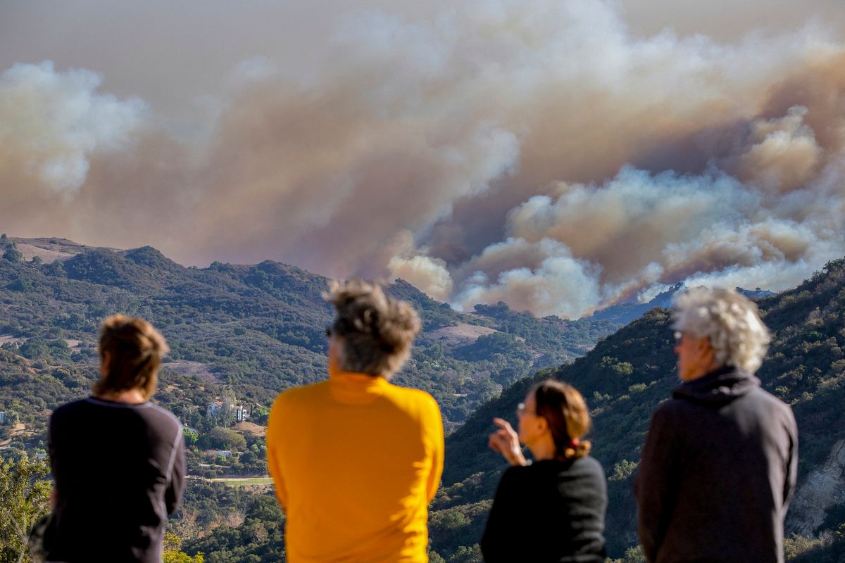 California Palisades Fire January 7