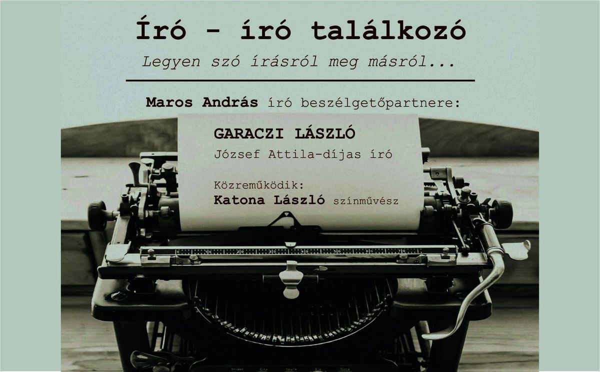 Író-író találkozó


