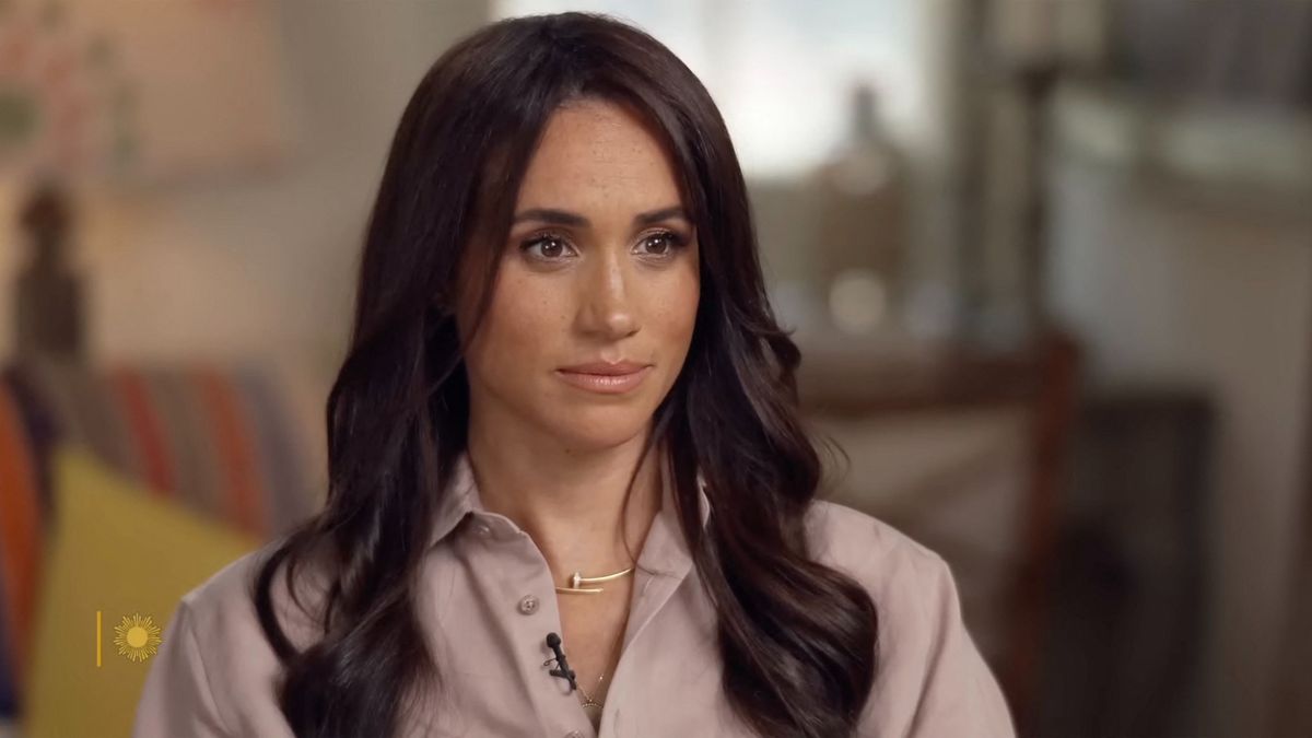 meghan Le prince Harry, duc de Sussex et Meghan Markle, duchesse de Sussex, évoquent leur nouvelle initiative visant à soutenir les familles victimes de harcèlement en ligne dans l'émission "Sunday Morning"