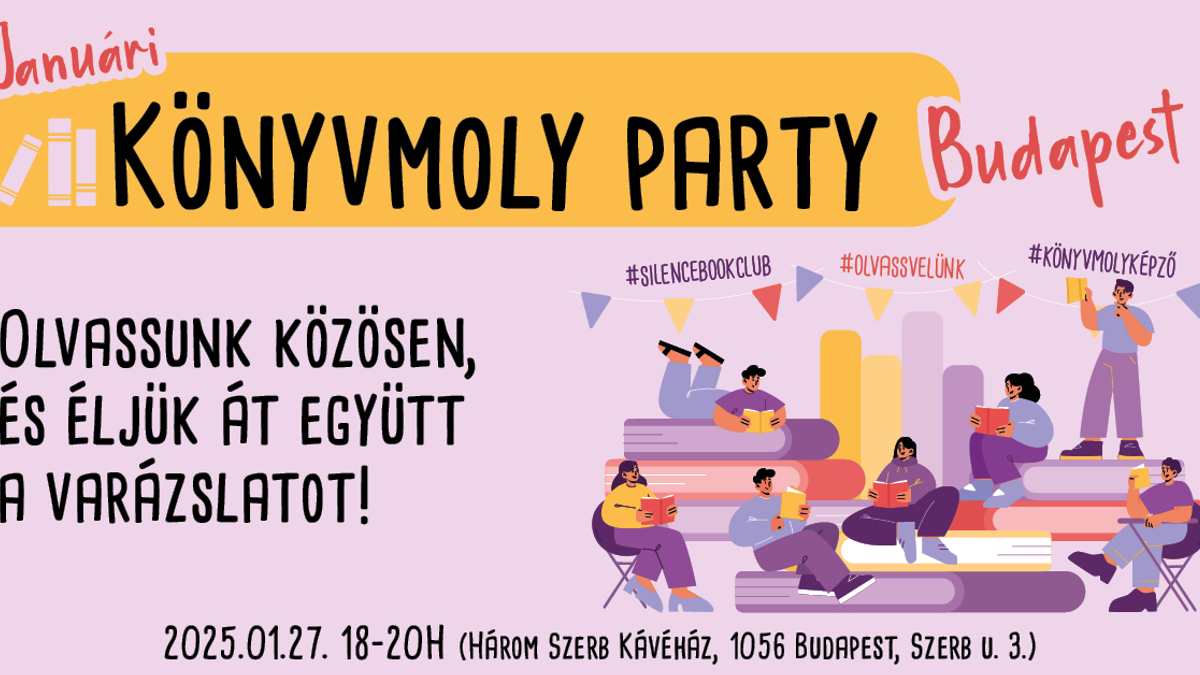 Januári könyvmoly parti