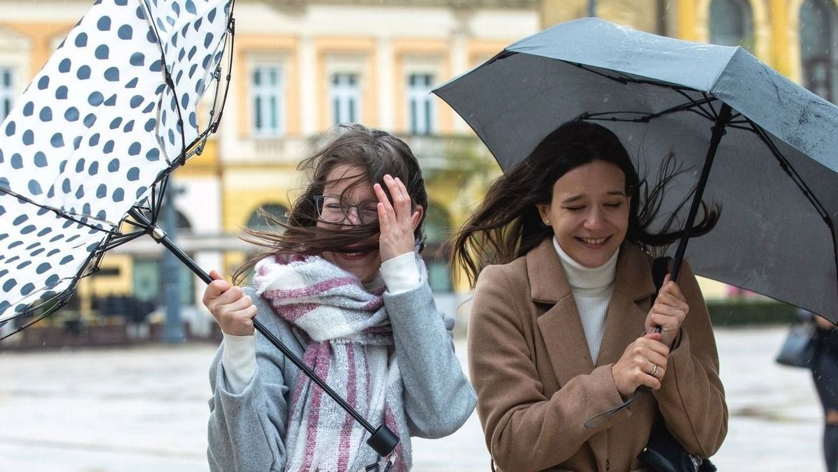 Ha enyhülnek is a szélviharok, a héten marad a szeles időjárás 