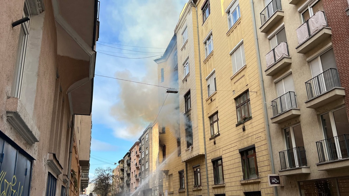 Hatalmas robbanás rázta meg a IX. kerületet