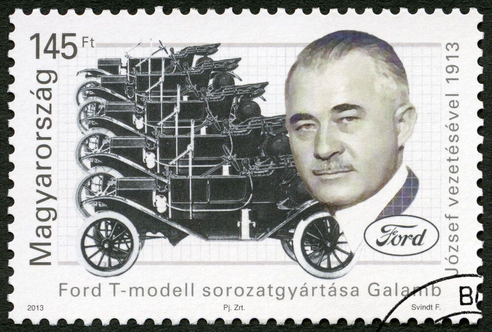 Ford T modell Galamb József