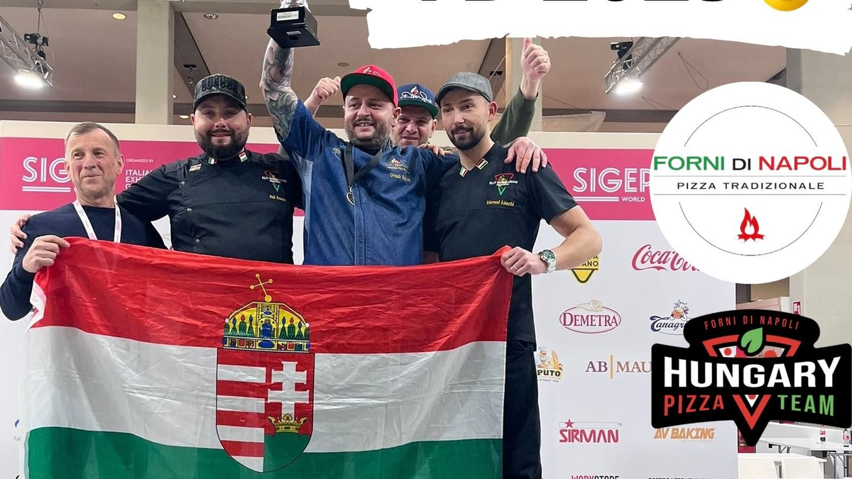 Világ- és Európa bajnok budapesti pizzázó