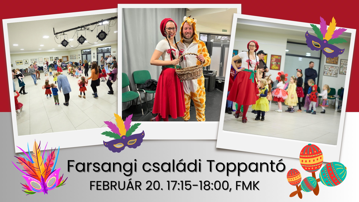 Farsangi családi toppantó