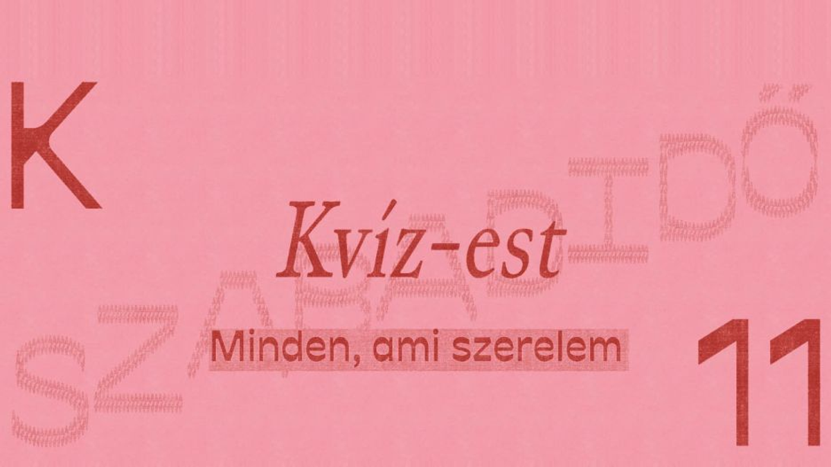 Kvíz-est - Minden, ami szerelem
