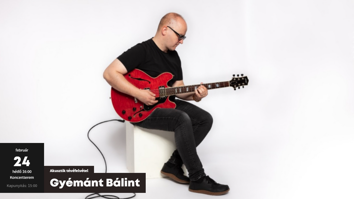 Gyémánt Bálint Trio Akusztik TV-felvétel