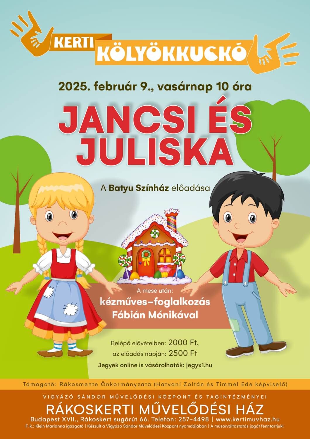 Kerti Kölyökkuckó: Jancsi és Juliska