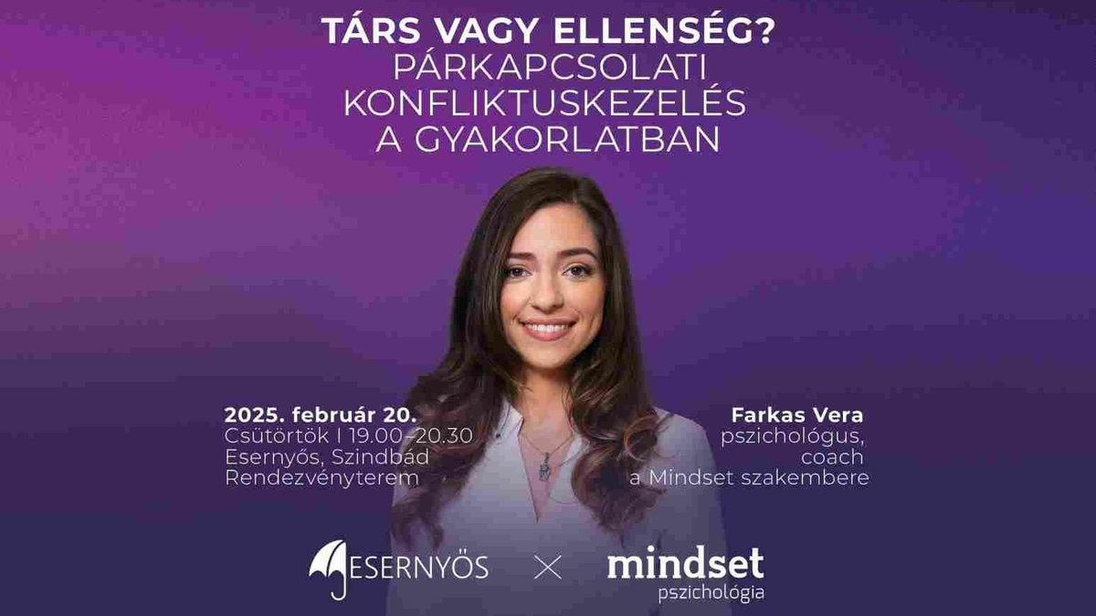Társ vagy ellenség? Párkapcsolati konfliktuskezelés a gyakorlatban