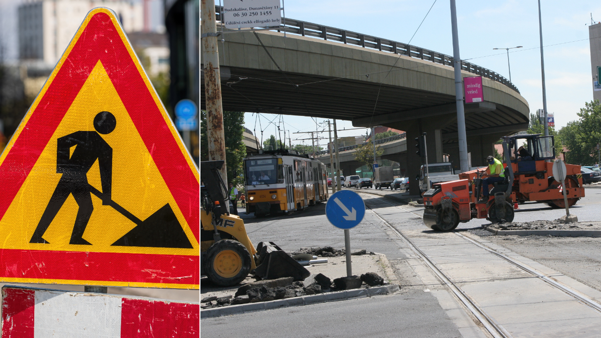 Indul a Flórián téri felüljáró felújítása