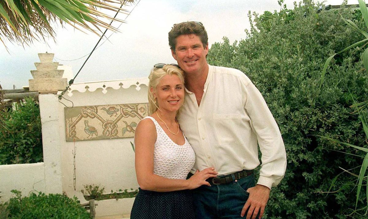 David Hasselhoff és Pamela Bach 1996-ban