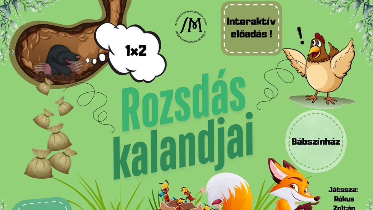 Rozsdás, a kisróka kalandozásai a természetben – mesesuli