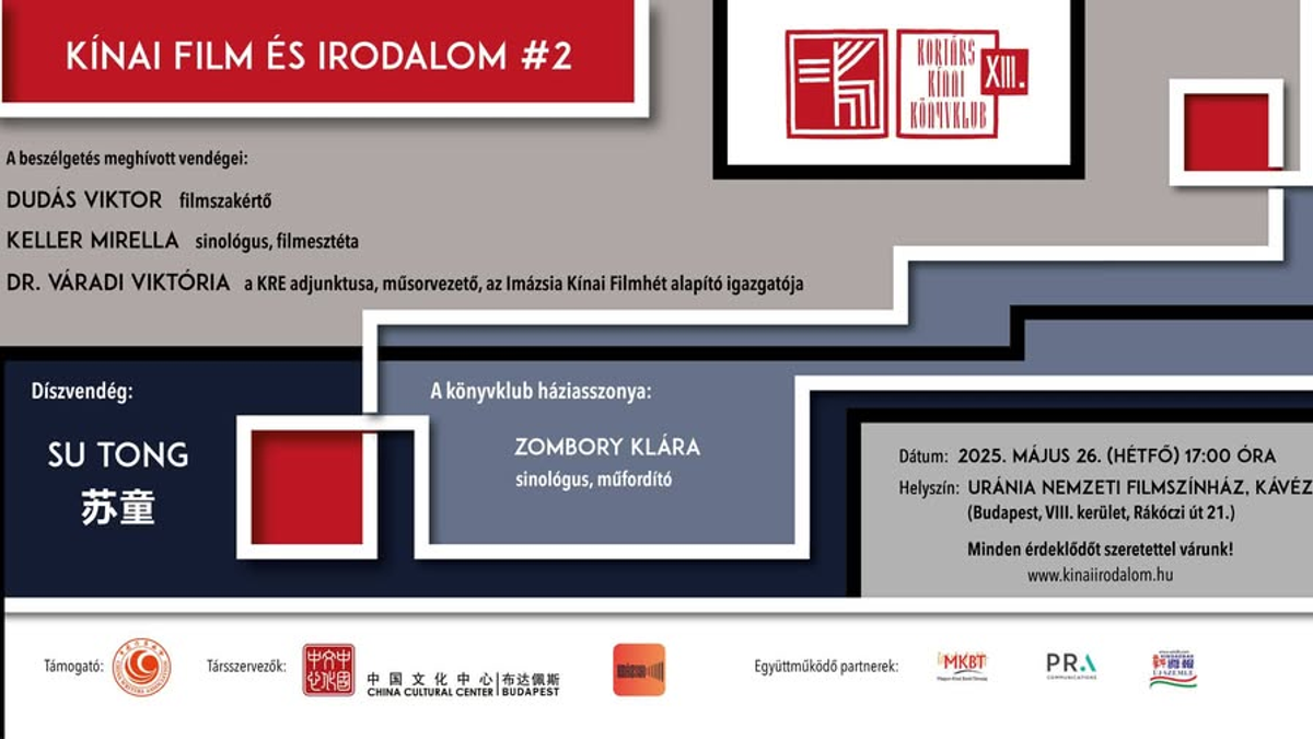 Találkozz személyesen Su Tonggal! – kínai film és irodalom