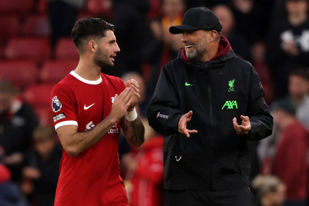 Szoboszlai Dominik vasárnap újra találkozhat a bajnoki fiesztára érkező Jürgen Klopp-pal