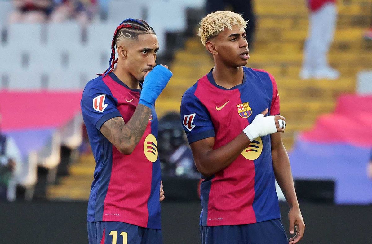 Raphinha és Lamine Yamal félelmetes duója