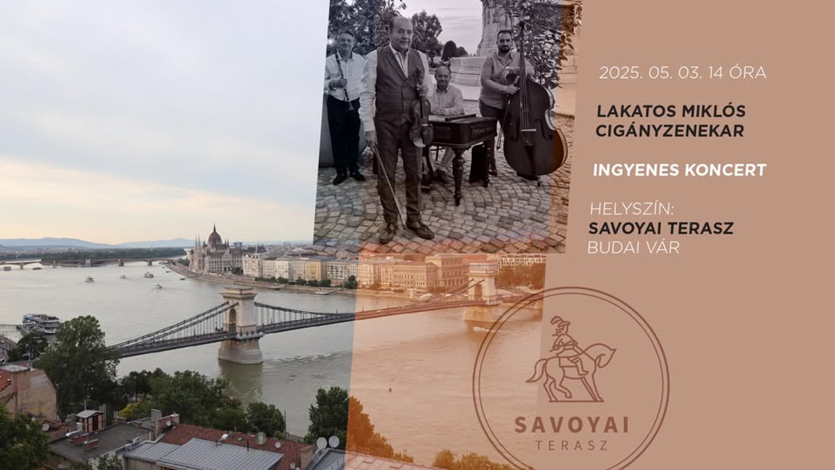 Cigányzene a Budavári Palotanegyedben