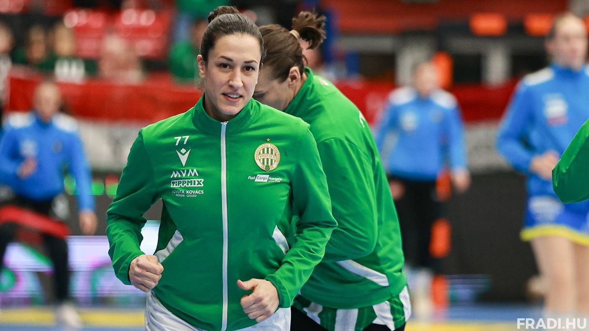 Andrea Lekics múlt szombaton játszott utoljára Fradi-mezben