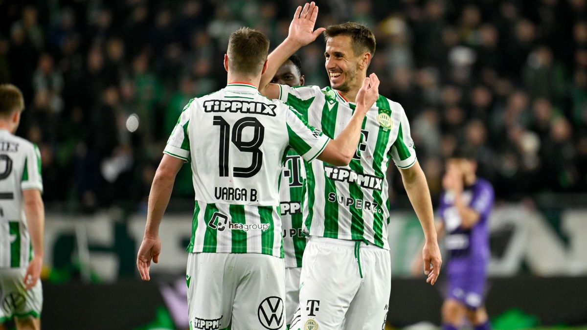 Varga és Pesics remekül megérti egymást a pályán, ráadásul a Fradi edzője, Robbie Keane a kétcsatáros játék híve