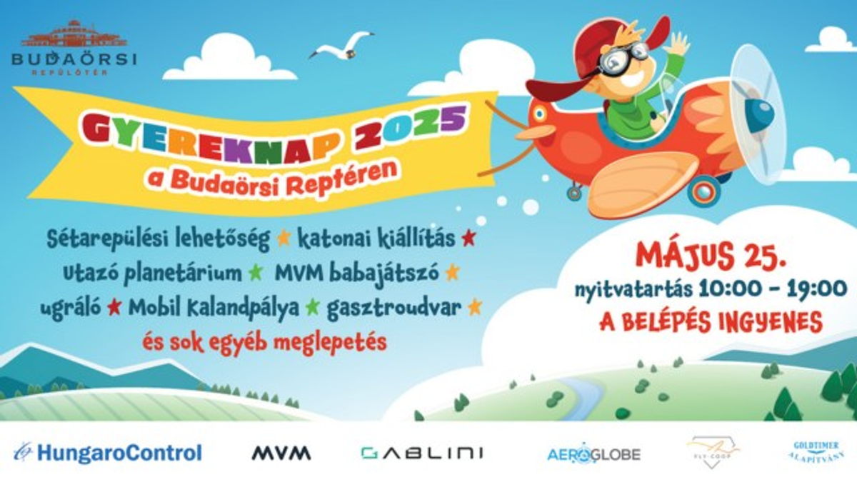 Gyereknap a Budaörsi Repülőtéren