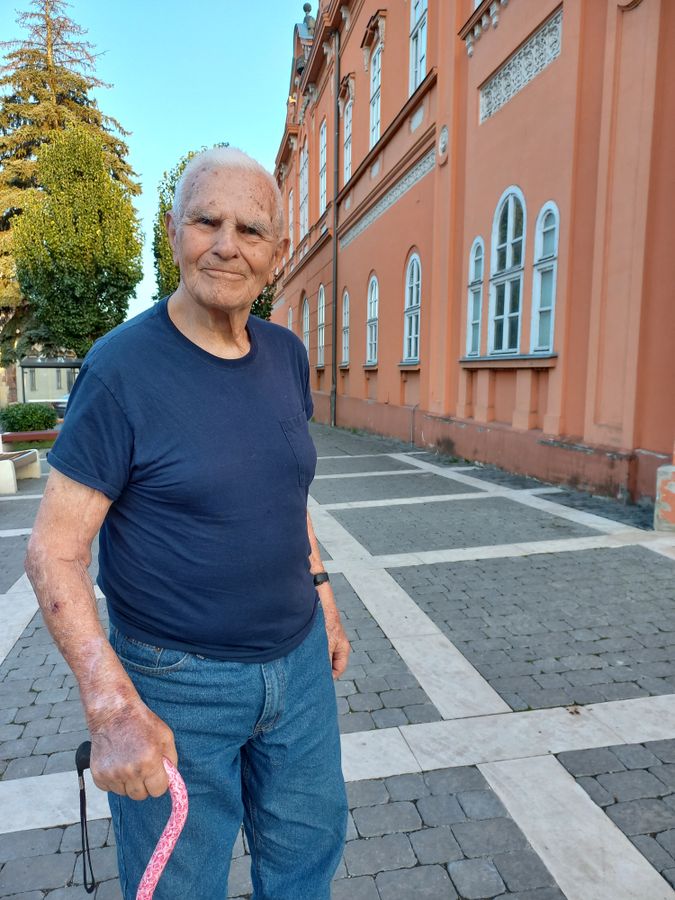 Gitta József a 97 éves 56-os forradalmár, egyetlen vágya, hogy még egyszer hazalátogathasson a szülővárosába