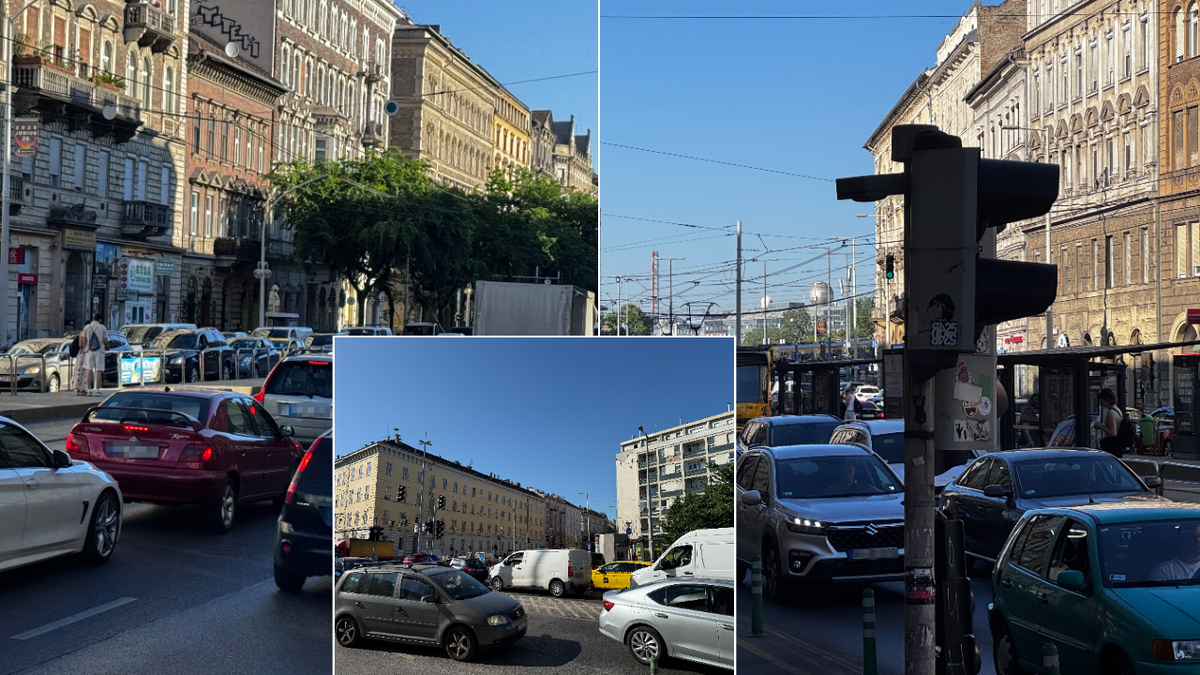 „Hiába a nyári szünet, minden reggel dugó van” – így szenvednek a budapesti autósok a reggeli gigadugókban