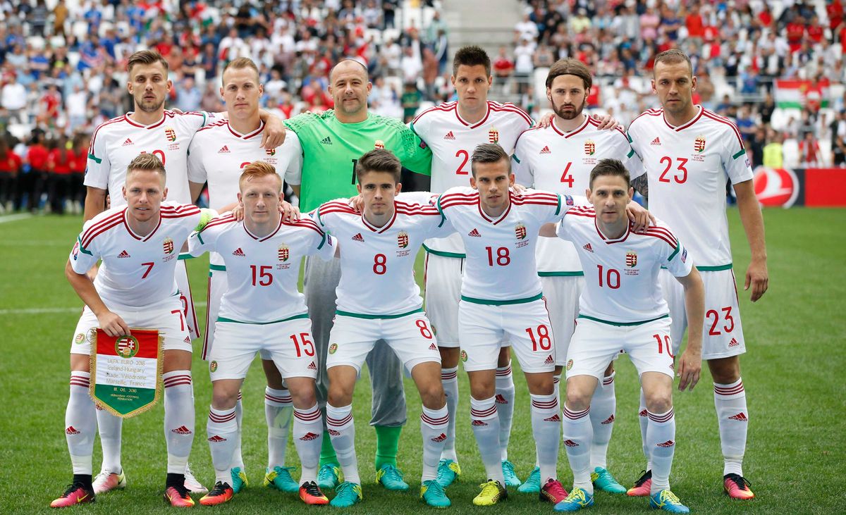 stieber Zolán - Priskin Tamás; Lang Ádám; Király Gábor; Guzmics Richárd; Kádár Tamás; Juhász Roland; Dzsudzsák Balázs; Kleinheisler László; Nagy Ádám; Stieber Zoltán; Gera Zoltán
