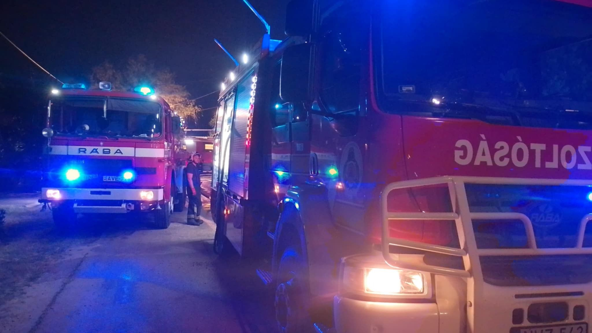 Porig égett egy péküzem Pilisen, egy ember épphogy ki tudott menekülni