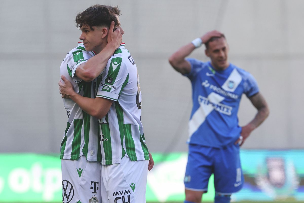 Tóth Alexék (balra) révén a Fradi legutóbb, áprilisban 3-2-re nyert az MTK vendégeként az NB I-ben