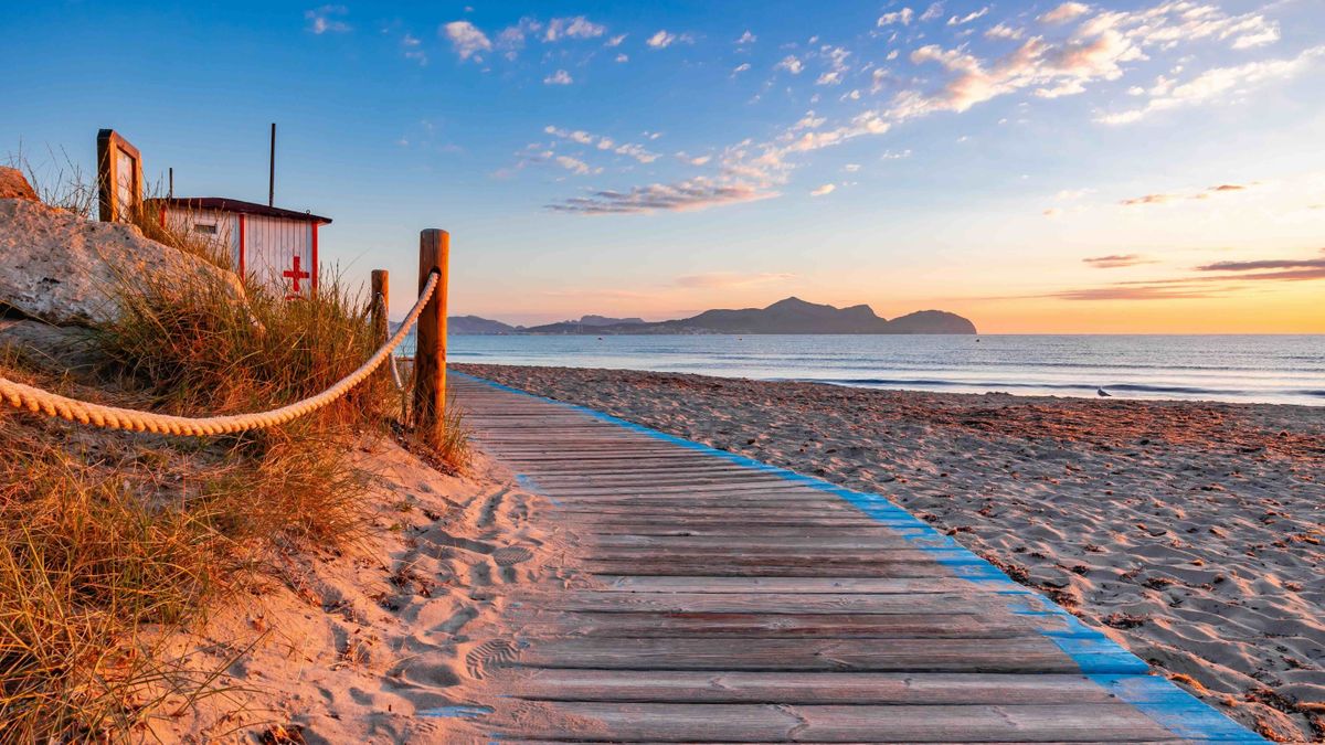 Beautiful,Playa,De,Muro,Beach,,Mallorca,,Spain