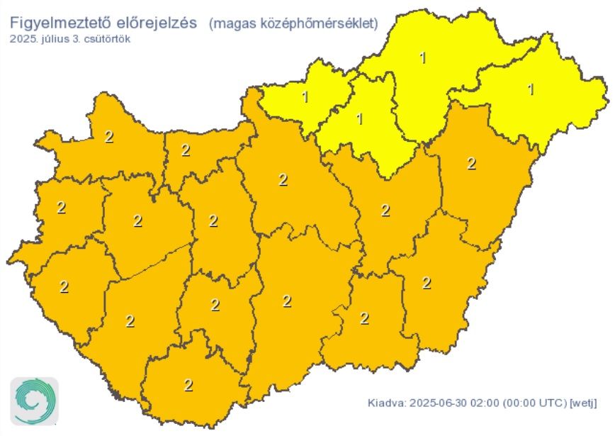 Veszélyjelzés, 2025.07.03