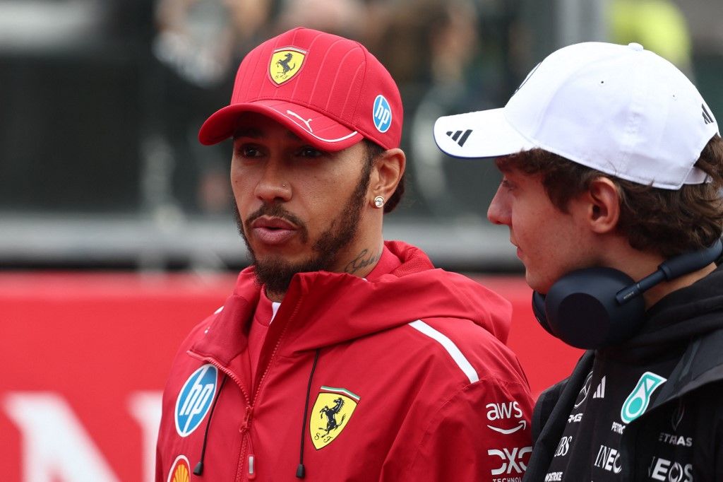 F1 Belgian Grand Prix 2025 lewis hamilton kimi antonelli