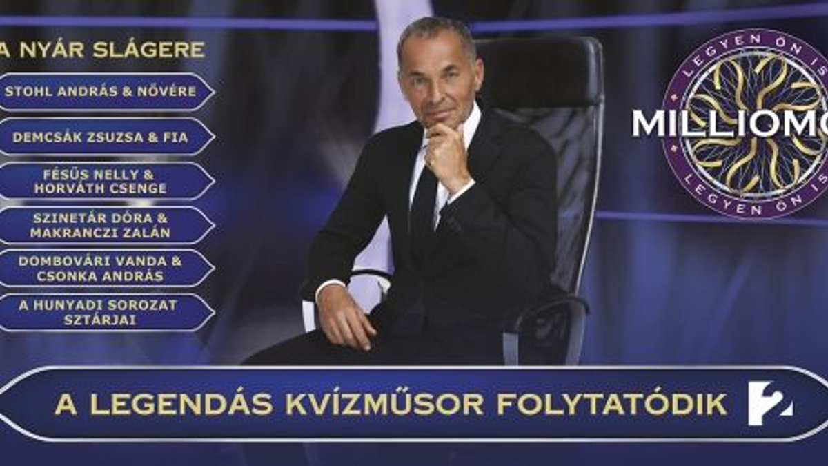 Kiderült: ekkor tér vissza a Legyen Ön is milliomos!