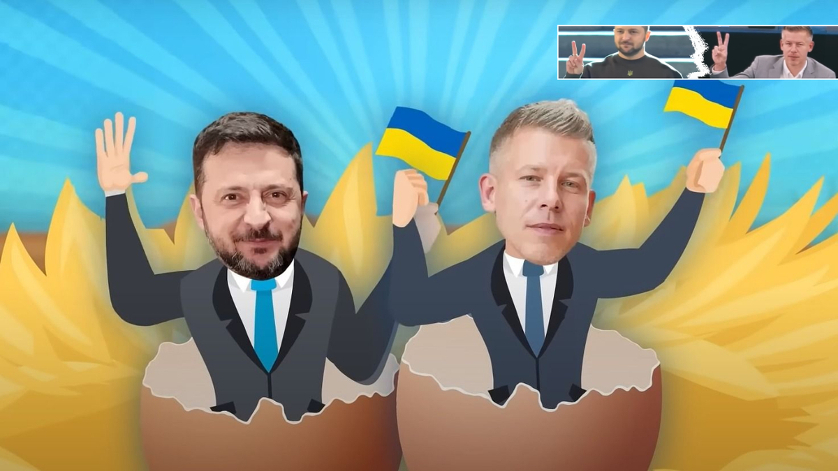 Magyar Péter a magyar Zelenszkij! Mint két tojás...
