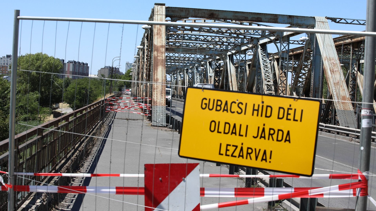 Életveszélyes a Gubacsi híd egyik része, azonnal le kellett zárni - Sokkoló fotók