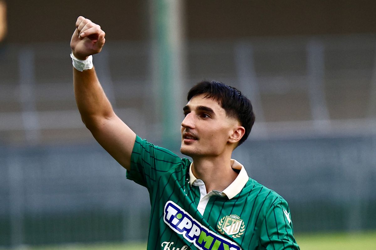 A korábbi Fradi-légiós Gavrics bő félóra után összesítésben kiegyenlítette a Győr-AIK párharc állását