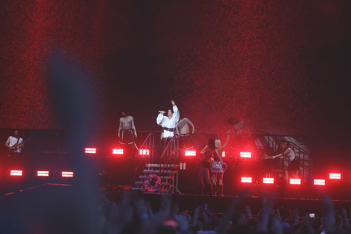 Nelly Furtado a Sziget Fesztivál második napján 