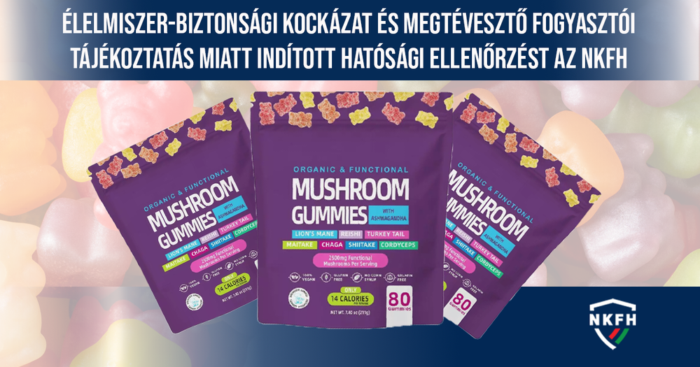 Az NKFH vizsgálatot indított. Élelmiszer-biztonsági kockázatot találtak egy népszerű gumivitamin kapcsán. 