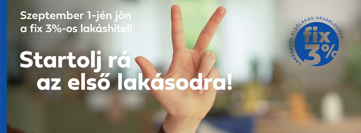 fix 3%-os lakáshitel