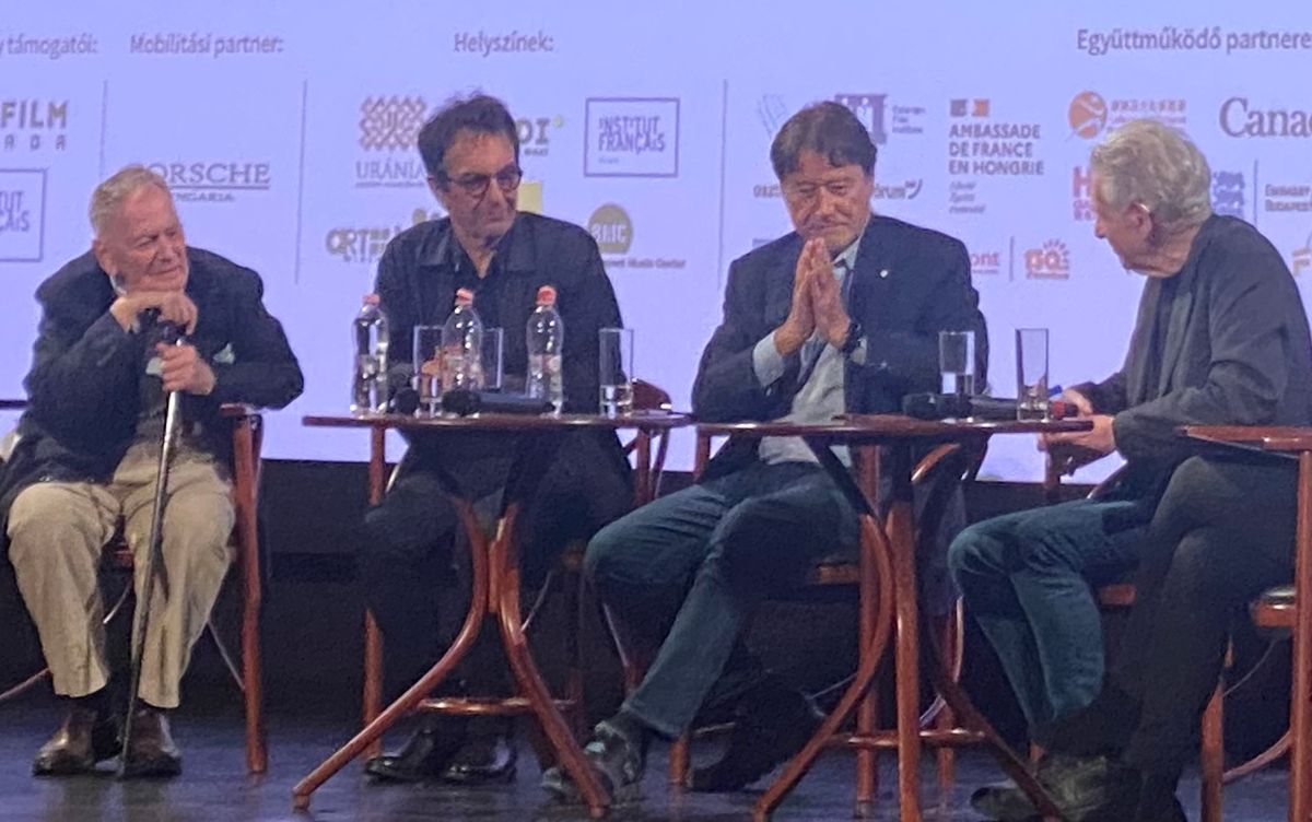 Szabó István, Atom Egoyan, Robert Lantos és David Cronenberg