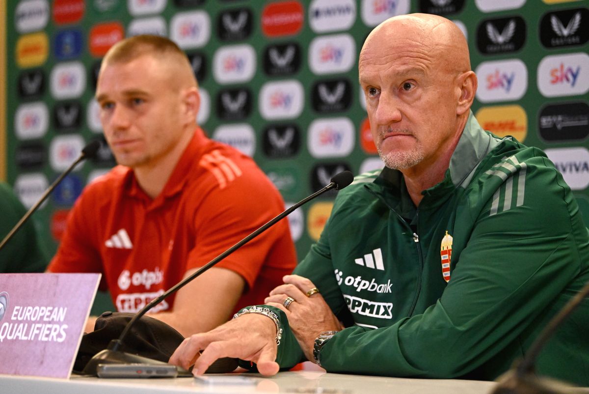Szalai Attila és Marco Rossi (jobbra) is az íreket tartja a legfőbb vetélytársnak a vb-selejtezőcsoportban