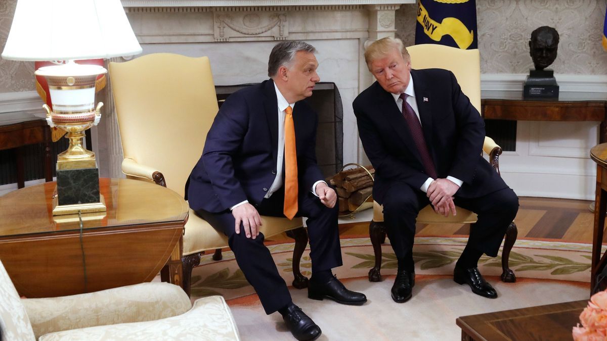 Orbán Viktor és Donald Trump