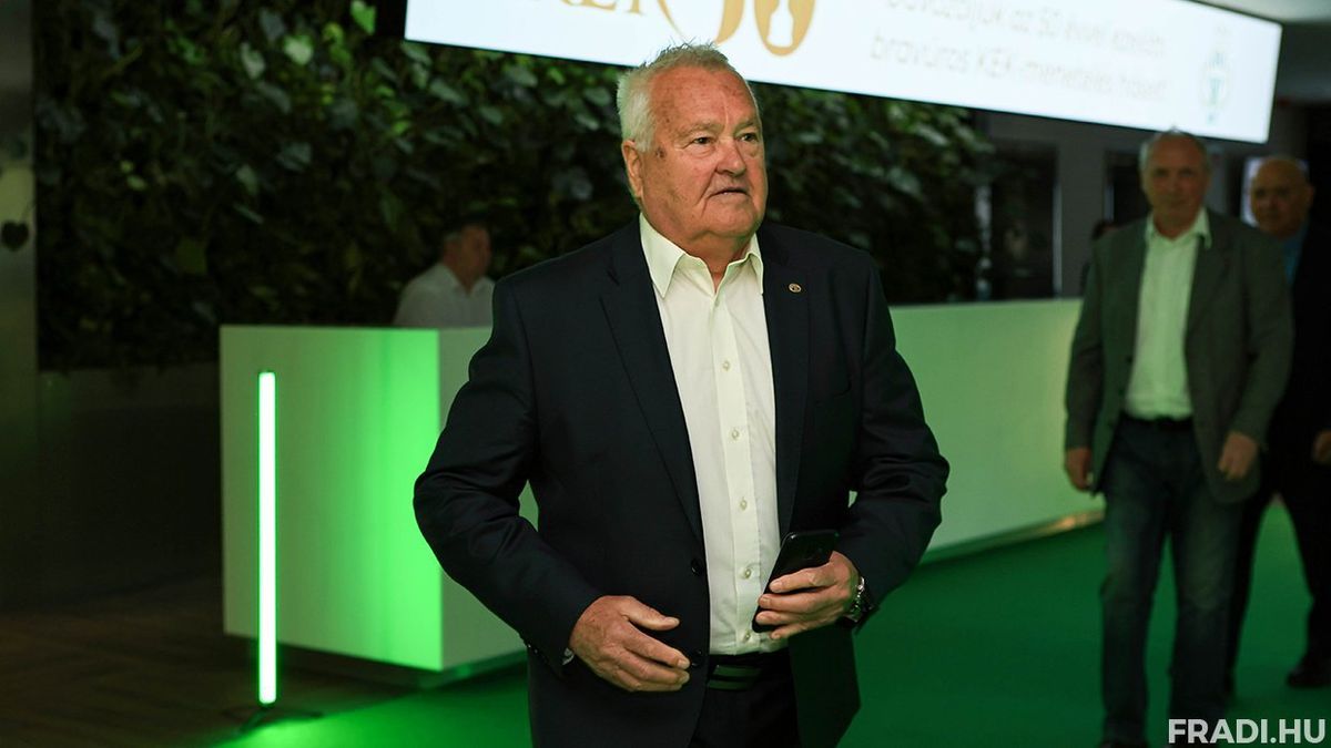 Mucha József játékosként és edzőként is bajnok volt a Fradival