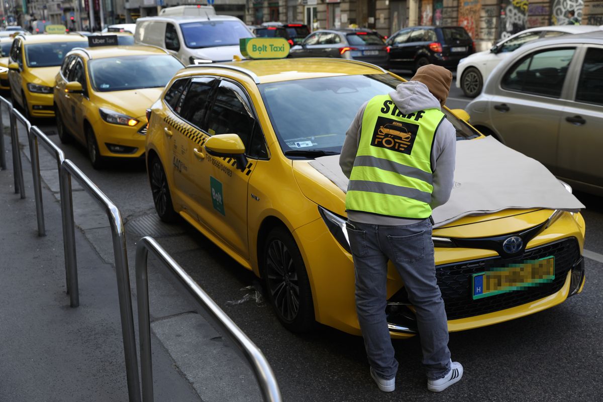 2025.10.29. Taxi tüntetés