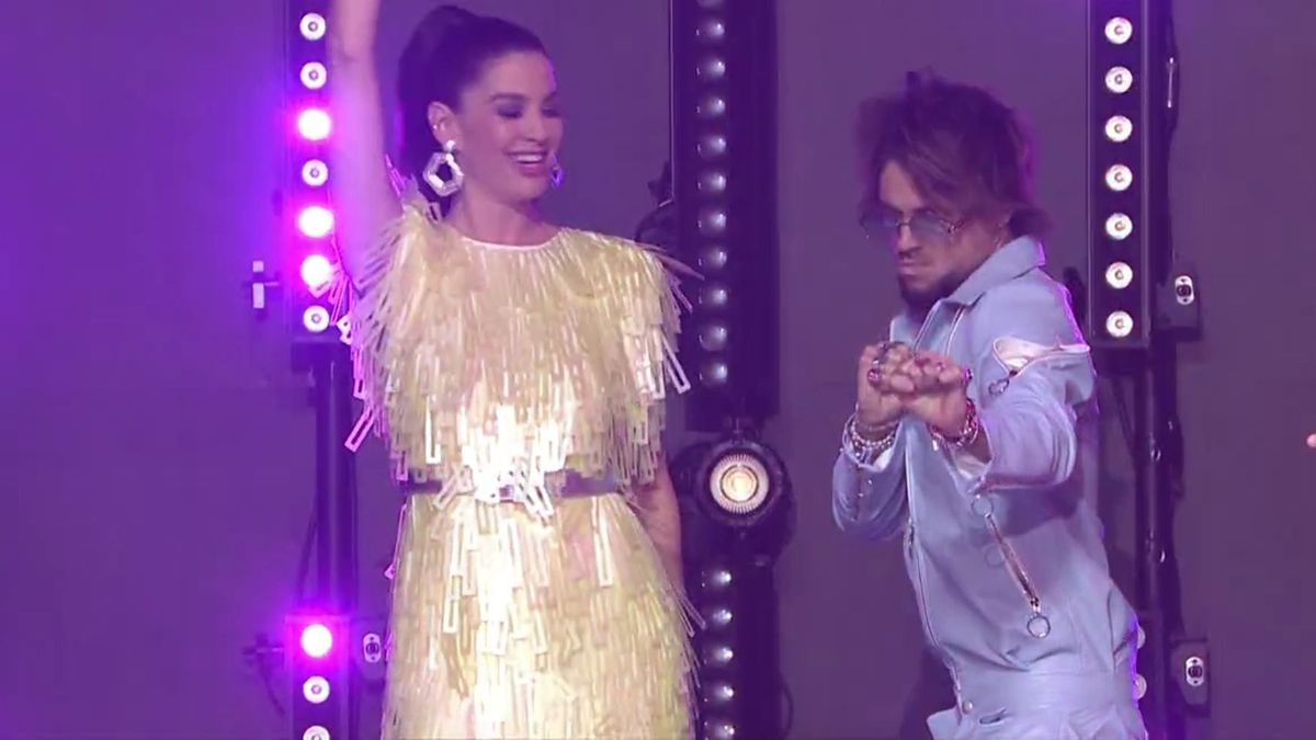 Ördög Nóra és Szépréthy Roland együtt vezették a Megasztár nyolcadik évadát.